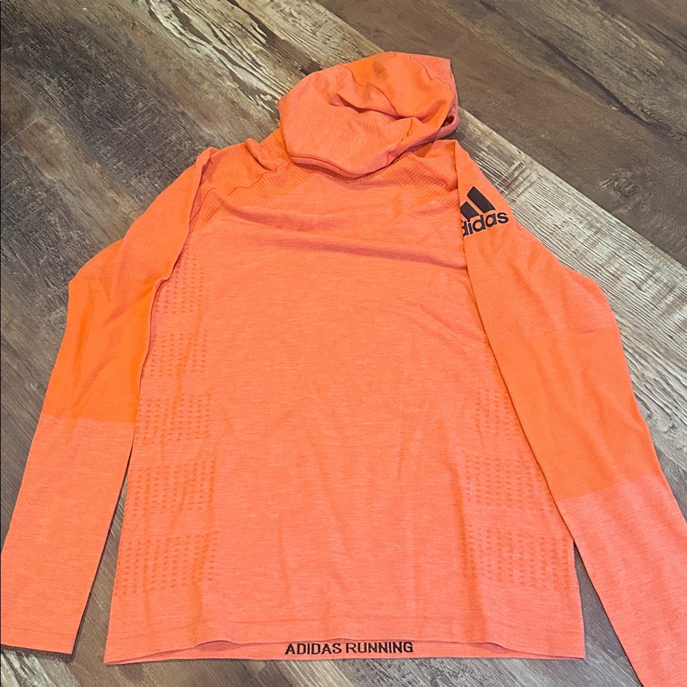 Adidas Vibrant Orange Running Top